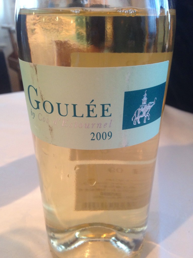 2009 Goulee Blanc