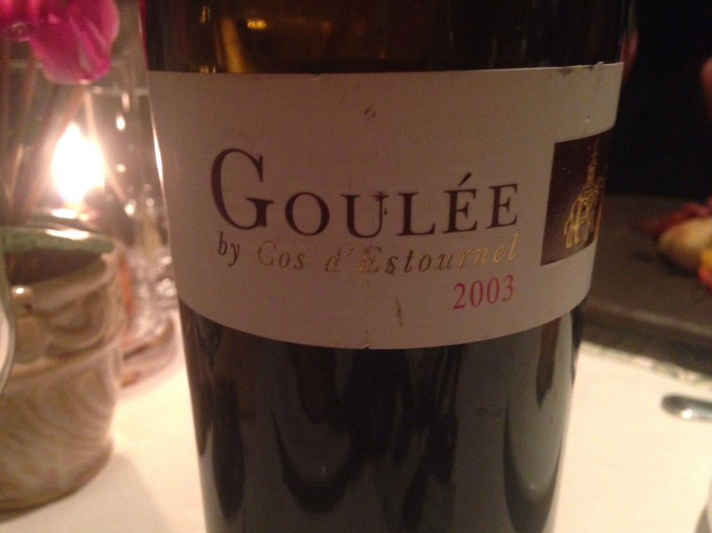 2003 Goulee Rouge