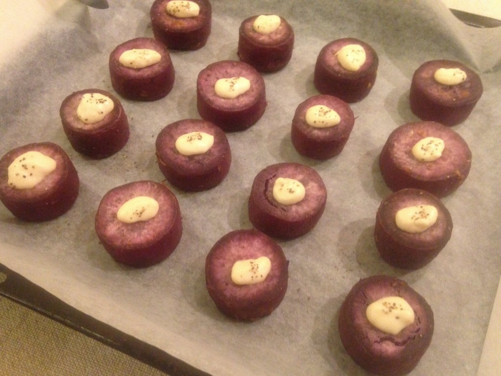 紫芋のグリル
