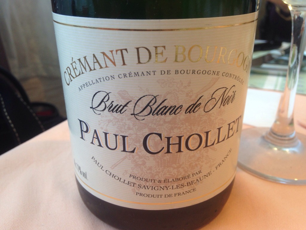 N.V. Cremant de Bourgogne Brut Blanc de Noir Paul Chollet