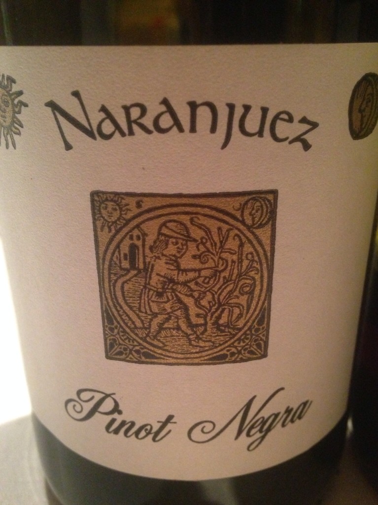 2008　Pago del　Naranjuez　Pinot Negra（スペイン）