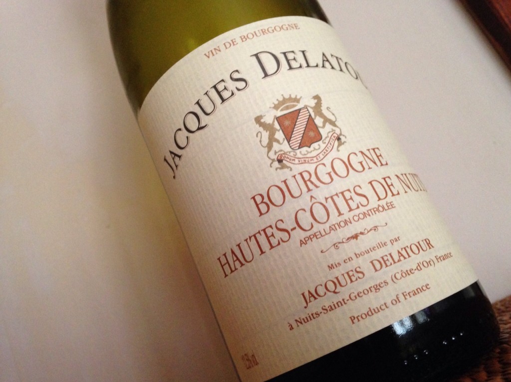 2011 Bourgogne Hauts- Cotes de Nuit Jacques Delatour