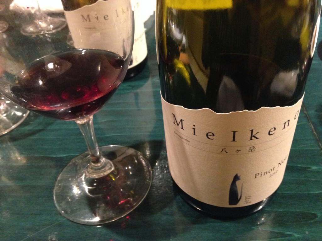 2012 Pinot Noir Domaine Mie Ikeno