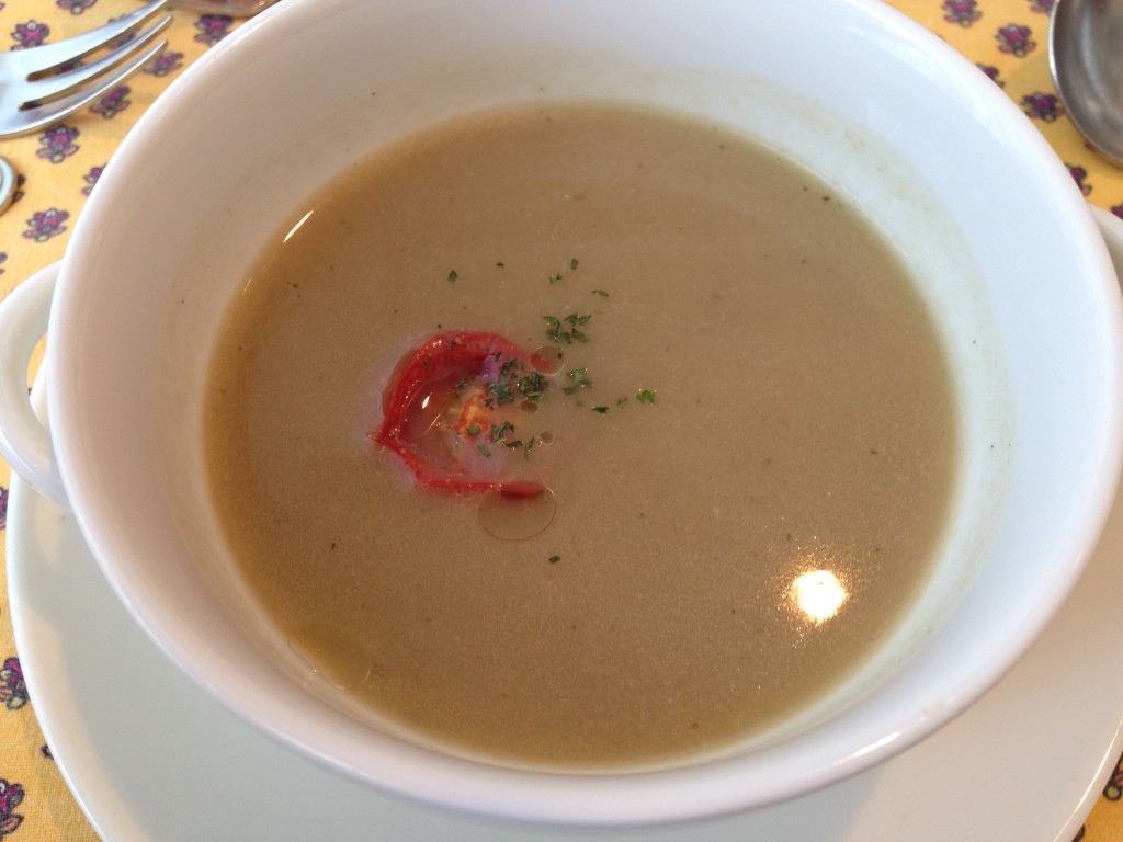 焼き茄子のスープ