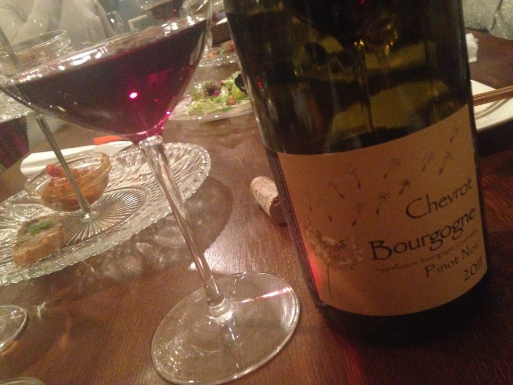 2011 Bourgogne Pinot Noir Chevrot