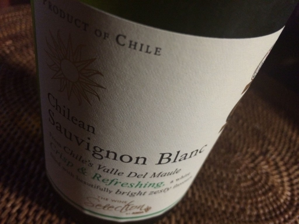 2013 Chilean Sauvignon Blanc