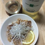 【レシピブログ】ネギ塩ジャン豚カルビ丼×チリのソーヴィニヨン・ブラン
