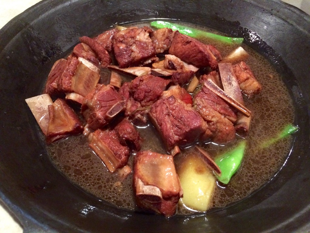 豚スペアリブの鍋