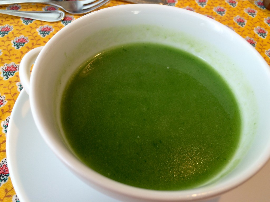 のらぼう菜のスープ