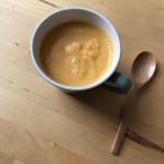 【レシピブログ】バターナッツかぼちゃのスープ × 日本の新酒