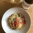 トマトとセロリの冷製スパゲッティ × ドメーヌ・ド・テール・ブランシュ　コトー・デュ・ジェノワ　アルシミー 2015