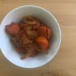 【レシピブログ】根菜のラタトゥイユ カレー風味 × 広島の赤