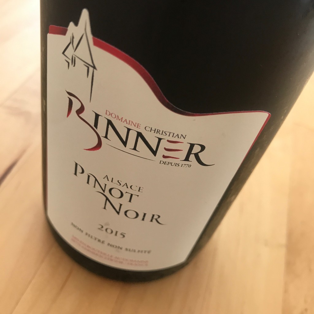 BINNER ALSACE Pinot Noir 2015