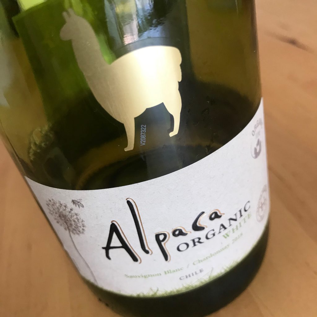 Alpaca ORGANIC White Sauvignon Blanc/Chardonnay2018